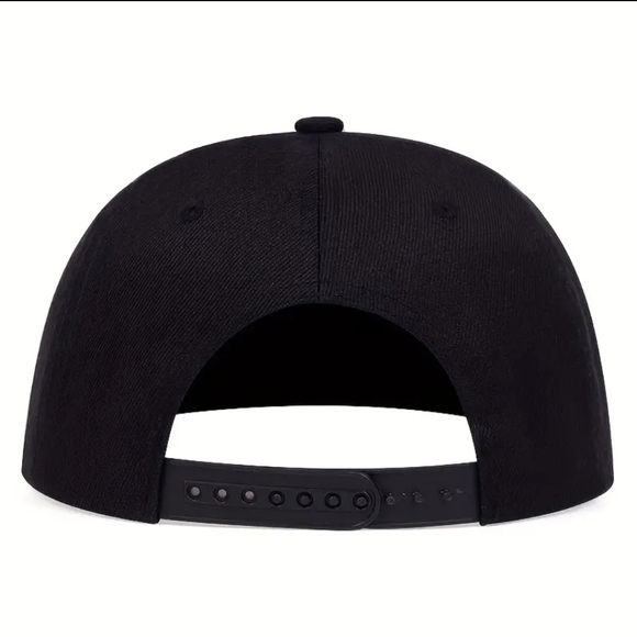 LA Vintage Embroidery Baseball Cap Black Hip Hop Snapback Hat Adjustable Sunscre - Picture 3 of 3